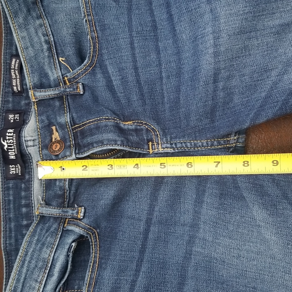 #S - Hollister Low-rise Super Skinny Jeans Sz 3XS - Picture 4 of 8